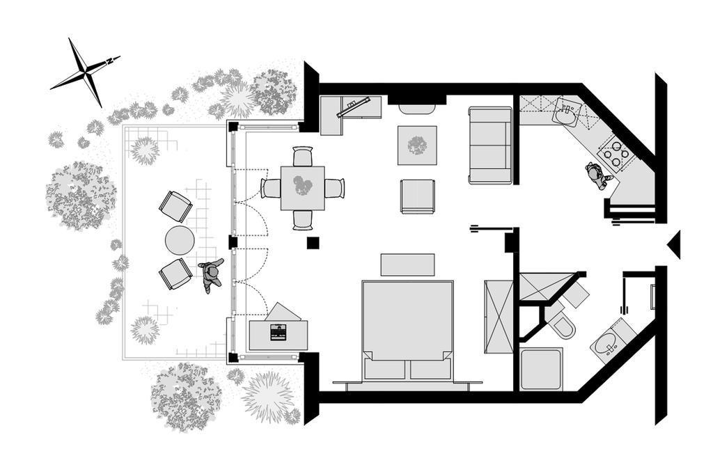 Atelier-Appartement Ambienta Im Zentrum Von Binz Eksteriør bilde